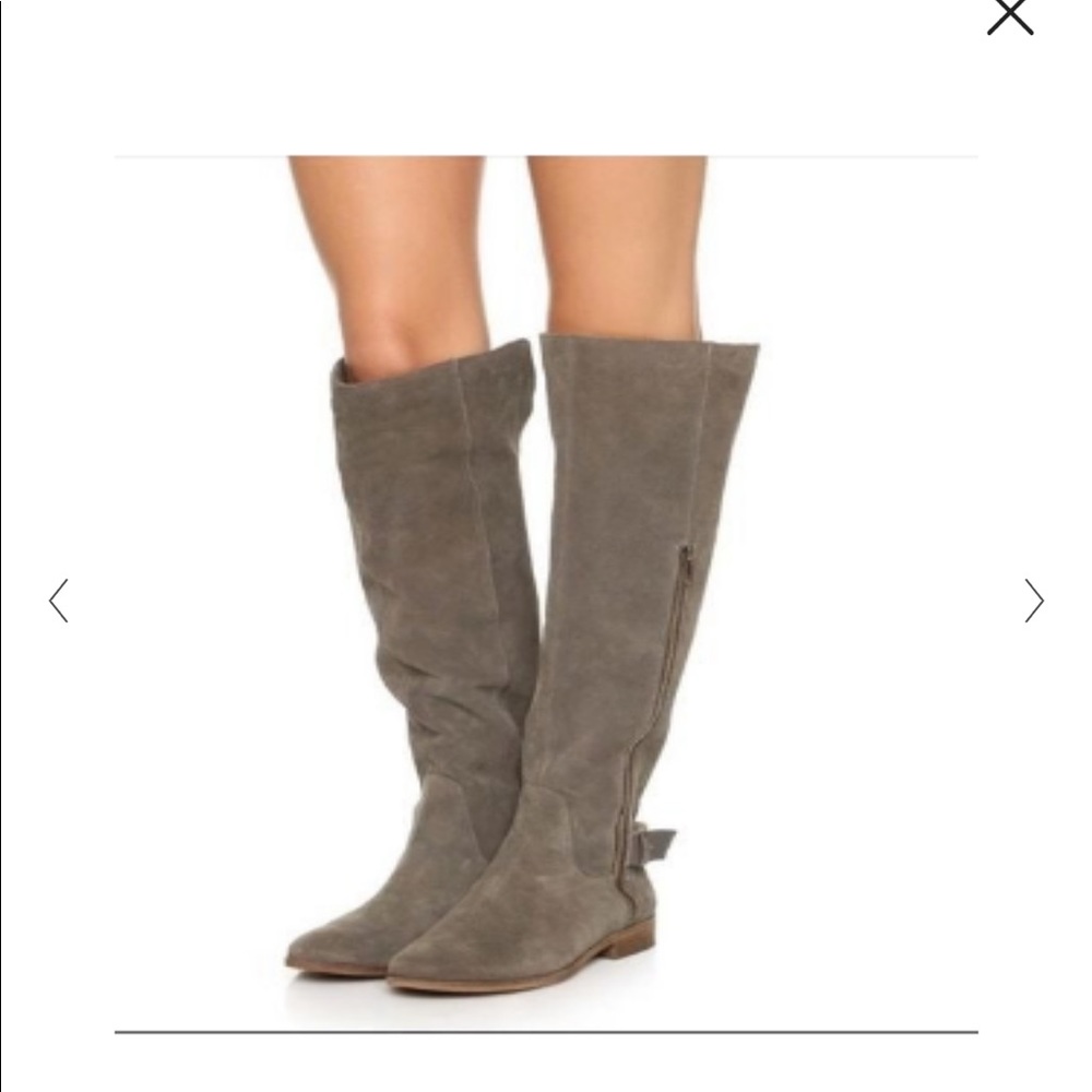 SPLENDID POLLY SUEDE OVER-THE-KNEE BOOTS